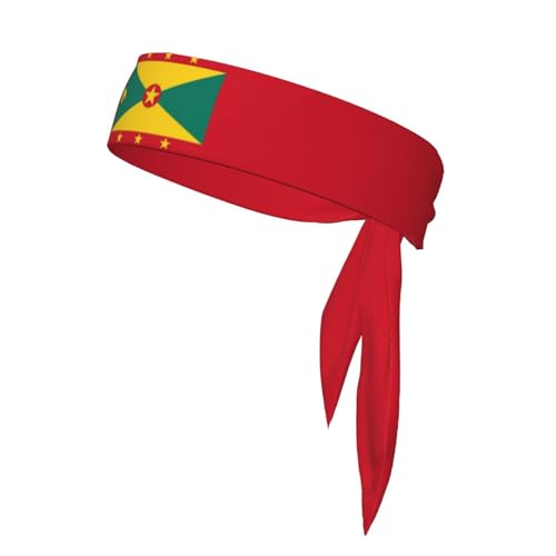 Cute Grenada Flag Sports Headband Tie for Men Women Adjustable Grenadian Sweatband Sports Headband Unisex Hairband at Amazon