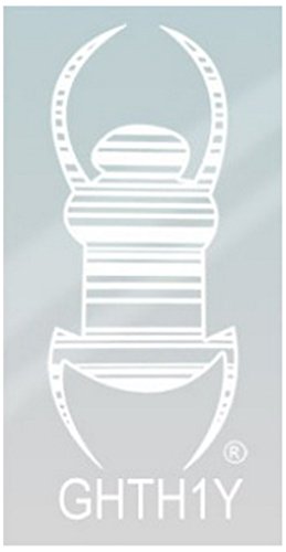 'Geo Shipping Travel Bug Static Car Stickers 3 Inch 3 Geocaching Travel Bug Track Bar Bar End Caps One Size