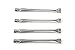 BBQMANN BE251(4-Pack) Replacement BBQ Pipe Tube Gas Grill Burner for BBQ Tek, Bond, Brinkmann Part, Grill King Part, Master Cook, Presidents Choice, Lowes Model Grills
