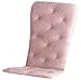 Baby Doll Bedding Heavenly Soft Adult Rocking Chair Cushion Pad Set Chair not Included, Pink