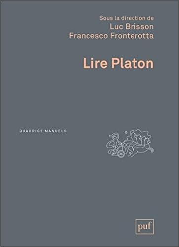 Lire Platon Lire Platon