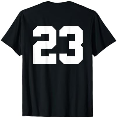 Amazon.com: Number 26 (on Back) Sports Team Jersey Number T-Shirt