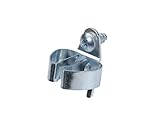 Triton Products 73210 DuraHook 1/2-Inch to 1-Inch Hold Range 1-7/16-Inch Projection Annealed Chromate Dipped Steel Standard Spring Clip for DuraBoard or 1/8 Inch and 1/4 Inch Pegboard, 10-Pack