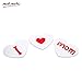 Mont Marte Canvas Panel Heart Shape 24 pcs 6.2x5 Inches, Great Choice for Kids Drawing and Home Decor & Exhibition Display