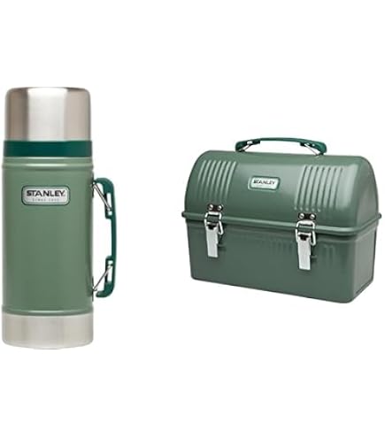 Stanley Classic Lunch Box 5 qt | Vintage Metal Lunchbox | Durable