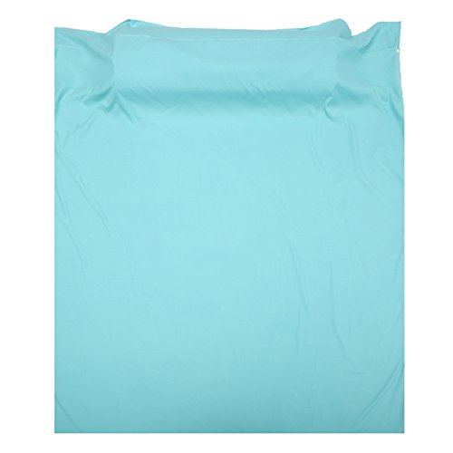 Twice Asleep Suitcase - 180 210cm Double Sleeping Bag Portable Liner Polyester Pongee Folding Travel Mat - Replicate Two-Base Hit Threefold Quiescence Pocket Treble Slumbering - 1PCs