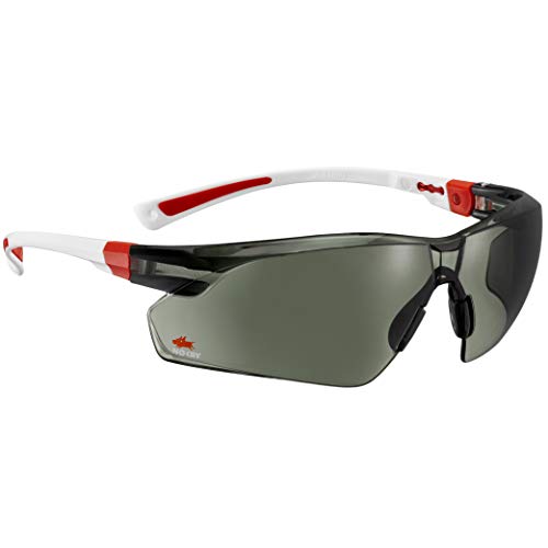 NoCry Work & Sports Safety Sunglasses - with Green Tinted Anti Scratch Wrap-Around Lenses