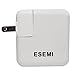 ESEMI Quick Charge 3.0 25W 4 Ports USB Wall Charger with Smart IC Technology for Samsung Galaxy S8/S8 Plus/ S7/S6/Edge, iPhone 7/7plus/6S/6S plus, iPad, HUAWEI, Sony, HTC, LG and More