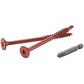 FASTENMASTER Wood Screw 5" L