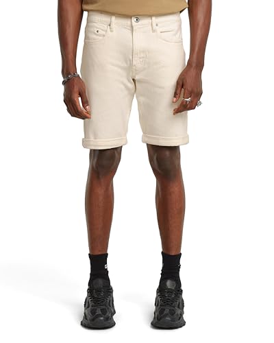 G-STAR Men's Mosa Shorts, Beige (96 Ecru Mom Washes D24430-d552-h161), 36W