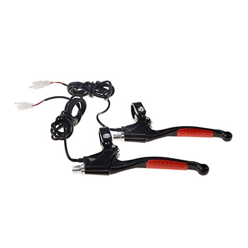 WOOSTAR 22mm Brake Lever Handle Bar Grips for E-bike Mini Bike Electric Bicycle Scooter