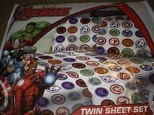Marvel Avengers Initiative Super Soft Twin Sheet Set