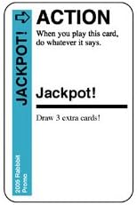 Fluxx Jackpot! Promo Game Card (NEW RULE) Works with All Fluxx Games!