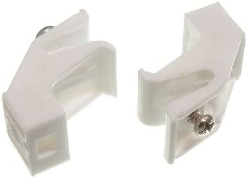 Amazon Com 100 X Curtain Track Mounting Brackets To Fit Decorail