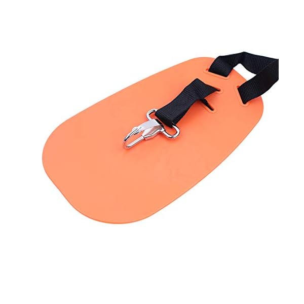 HAISHINE Universal Doppel-Schultergurt für Rasentrimmer Freischneider Gurt Garten Power Gartenschere Nylon Orange – Bild 8