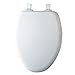 Bemis 1483SLOW 000 Nextstep Wood Elongated Slow-Close Toilet Seat, one-size, White