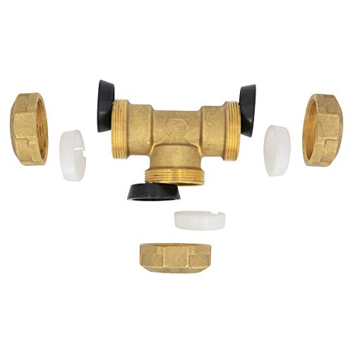 PE 20 x PE 20 x PE 20 T-Stück Steckmuffe Klemmverbinder aus Messing für PE-Rohr I idealer Steckverbinder für Industrie I… – Bild 6