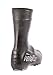 veloToze Tall Gravel Shoe Cover - MTB Overshoes Protect Cycling Shoes on Gravel Trails and Mountain Bike Rides - Protects Shoes and Feet from Rain Black
