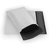 100 EcoSwift 5 x 7 White Small Poly Mailer Size #0 Self Sealing Envelopes Plastic Shipping Mailing Bags 5x7 2.35 mil