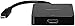 Amazon Basics Mini DisplayPort to HDMI DVI VGA Display Adapter - Black