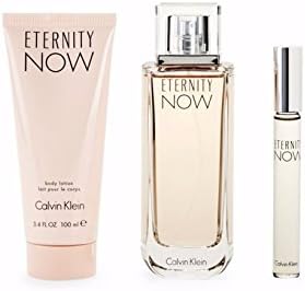 ETERNITY Now Gift Set for WOMEN - 3.4 oz. EDP Spray + 3.4 oz. Body Lotion + 0.33 oz. Pencil EDP Spray - OR EMAIL FOR ANY OTHER PERFUMES - 100% AUTHENTIC &amp; ORIGINAL - No Exceptions