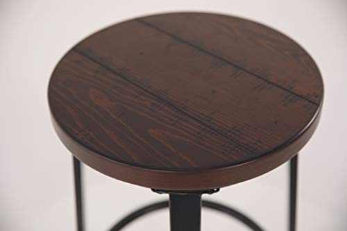 Signature Design by Ashley - Challiman Bar Stool - Pub Height - Set of 2 - Rustic Brown