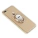 Apqdw Phone Ring Holder with Phone Car Holder, Cat Phone Ring for Car Phone Mount, Phone Magnetic Ring Car Phone Mount Holder (Gold)