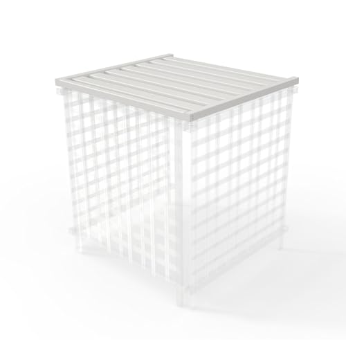 Enclo Privacy Screens ZP19053 Liberty Lattice Rooftop, 1 Slatted Top Accessory,…