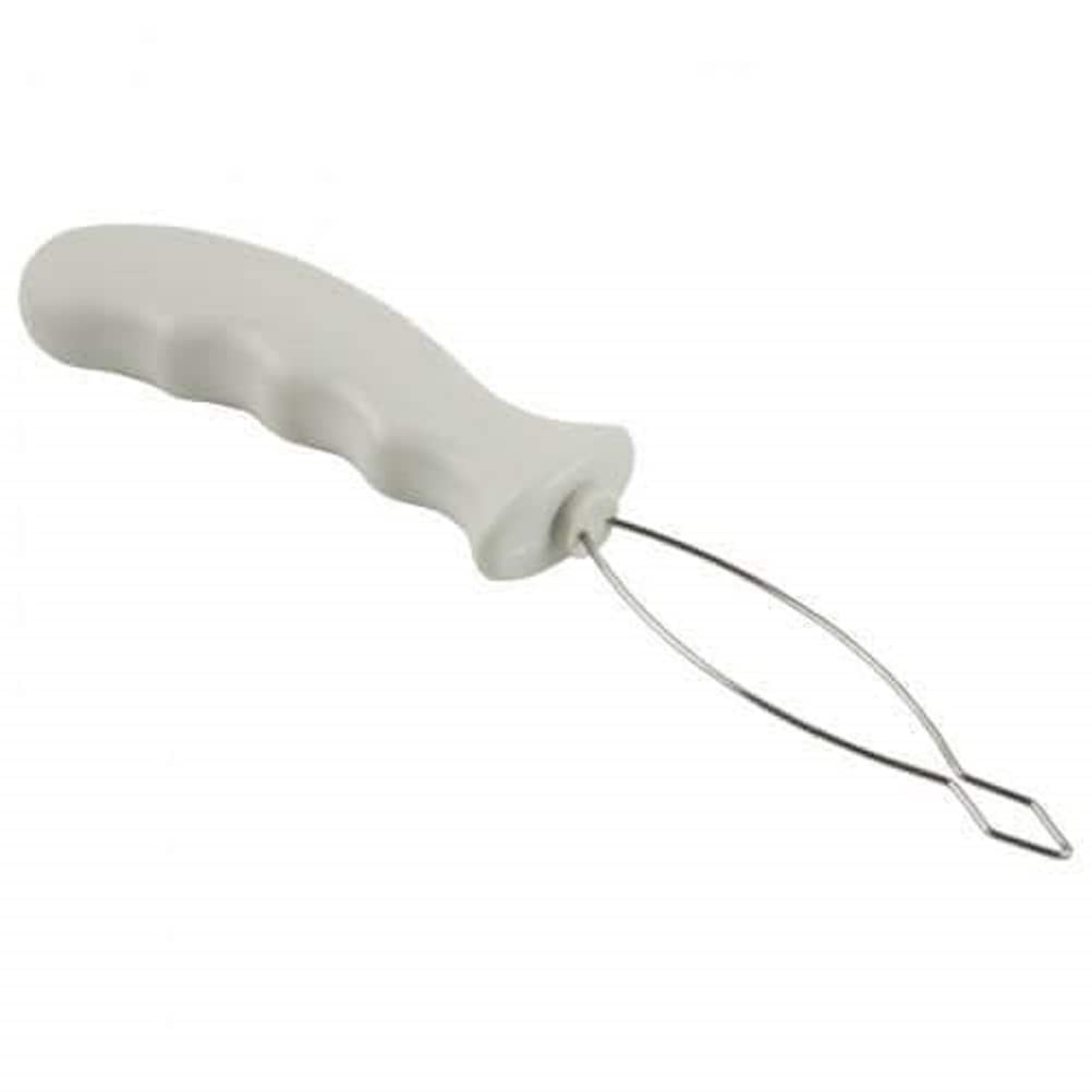 HOMECRAFT Kings Button Hook, Easy to Use Dressing Aid, Fasten Buttons Independently, Comfortable Contoured Handle, Arthritis, Painful Grip, Weak Grasp, One Handed, (Eligible for VAT Relief in the UK)