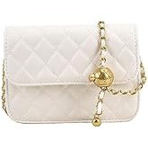 Waist Bag Mini Belt Bag for Women Mini Crossbody Bag Y2k Accessories Belt Purse for Women Fashionable (White,Small)