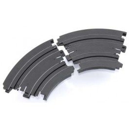 AFX Track, Curve 6" 1/8 Pair