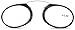 Pince Nez Style Clamp Nose Resting Pinching Reading Glasses ith No Temple Arms Readers for Men and Women FJB02 (Gray Brown, 2.5)