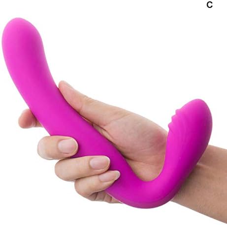 Product Toy Strapless for Intimate Vibe Double Ví-bratórs Funny Ended Ví-bratórs Womens Female Strápǒn Strap Lady Se