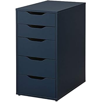 Amazon Com Ikea Alex Drawer Unit 14 1 8 X 27 1 2 Blue Home