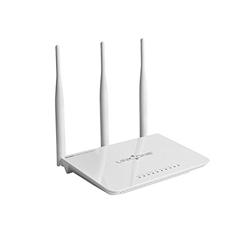 Roteador LINK ONE Wirelles N 300 MBPS HIGHT Power 3 Portas LAN 3 Antenas - Lite - L1-RWH333L