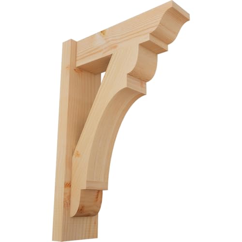 5 1/2"W x 16"D x 24"H Olympic Smooth Traditional Outlooker, Douglas Fir