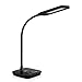 Aglaia Desk Lamp, Dimmable panel lights Eye-Care Table Light with 1-Hour Timer, 6-Level Dimmer, Touch Controland Flexible Neck 7W (Black)