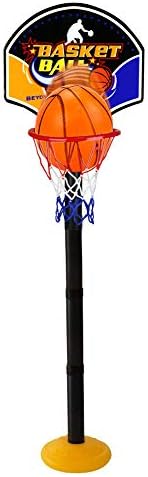 Xelue FF Portable Basketball Hoop Stand Set Indoor Outdoor with Net & Mini Ball for Kids Toddlers Child Gift