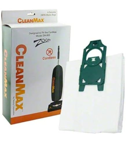Amazon.com - Clean Max Vacuum Cleaner Bags 6 Pack (#CMZM-H6), Fits