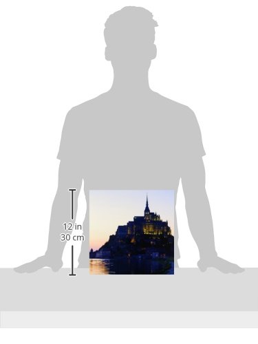 3dRose ct_81505_4 Mont Saint Michel, Basse-Normandie, France-Eu09 Dfr0451-David R. Frazier-Ceramic Tile, 12-Inch