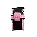 KUKOME Child Sports Protective Gear Safety Pad Safeguard Knee Elbow Wrist Support Pad Set Equipment for Children Roller Bicycle BMX Bike Skateboard Extreme Sports Bogu Protector Guard Pads (Pink)