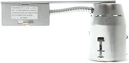 Capri Lighting 3ARR Magnetic Low Voltage Remodel Recessed Housing, GU-10 MR16, 120V, 3-Inch