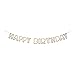 Meri Meri Happy Birthday Gold Garland