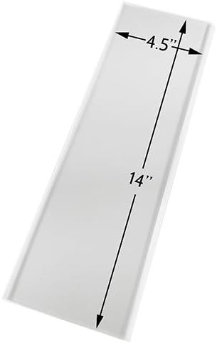 CAKESAFE14 Inch OG Acrylic Icing Scraper with Angled Edge