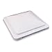 HENG'S INDUSTRIES White Thermal Pane Lid for Heng's Vortex 1, Vortex 2, and 70000 Series RV Vents | Polyethylene | 90110-C1