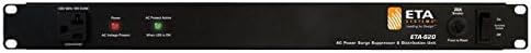 ETA-S20 9-Outlet, 20-Amp AC Power Distribution & Surge Suppressor