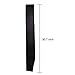 BBTO Black Plain Satin Sash Black DIY Sashes for Wedding, Party, Pageant and Prom, 4 Packs
