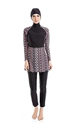 KXCFCYS Modest Swimwear Long Sleeve Swimsuit