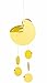Flensted Mobiles Nursery Mobiles, EasterHen Mother Yellow