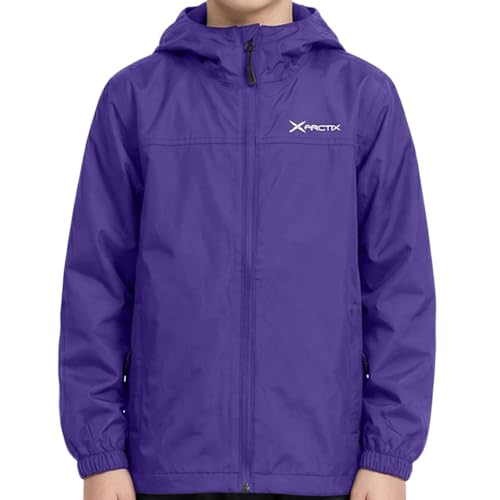 Arctix Kid's Stream Waterproof Rain Jacket, Wind Resistant Rain Jacket for Outd…